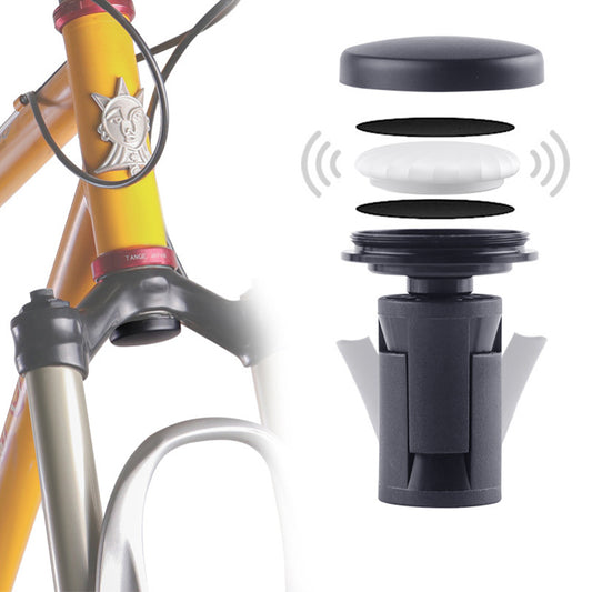 Anti-Theft Bike Mount Bicycle Front Fork Down Tube Bracket for Air Tag Waterproof Tracker Mount Holder Headset Cap Cove for Bike